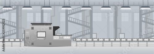 Machine and conveyor belt