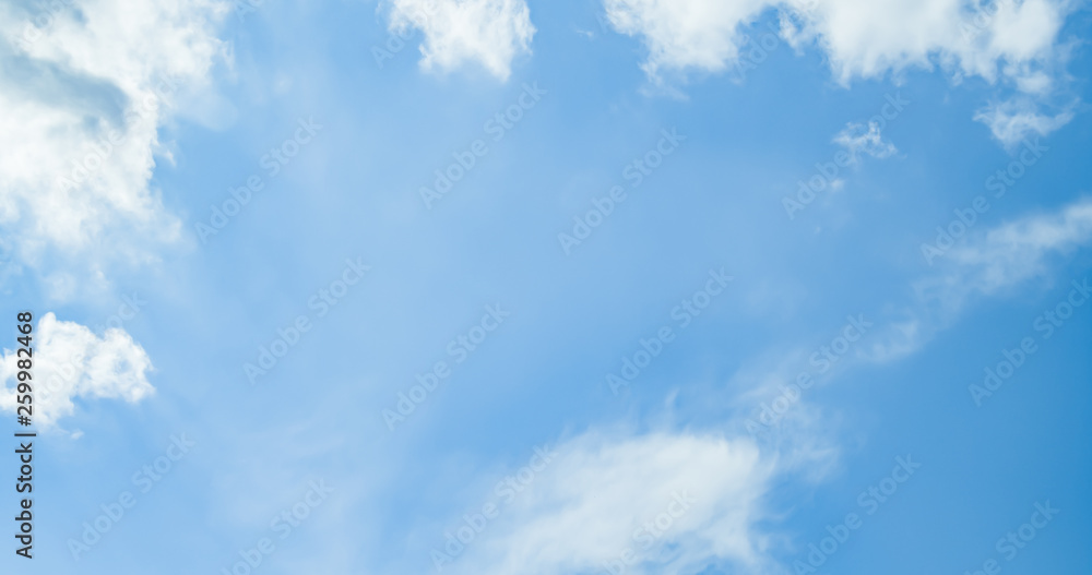 Naklejka premium 青空