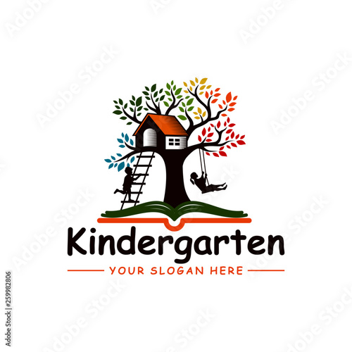 Kids Kindergarten Logo Templates