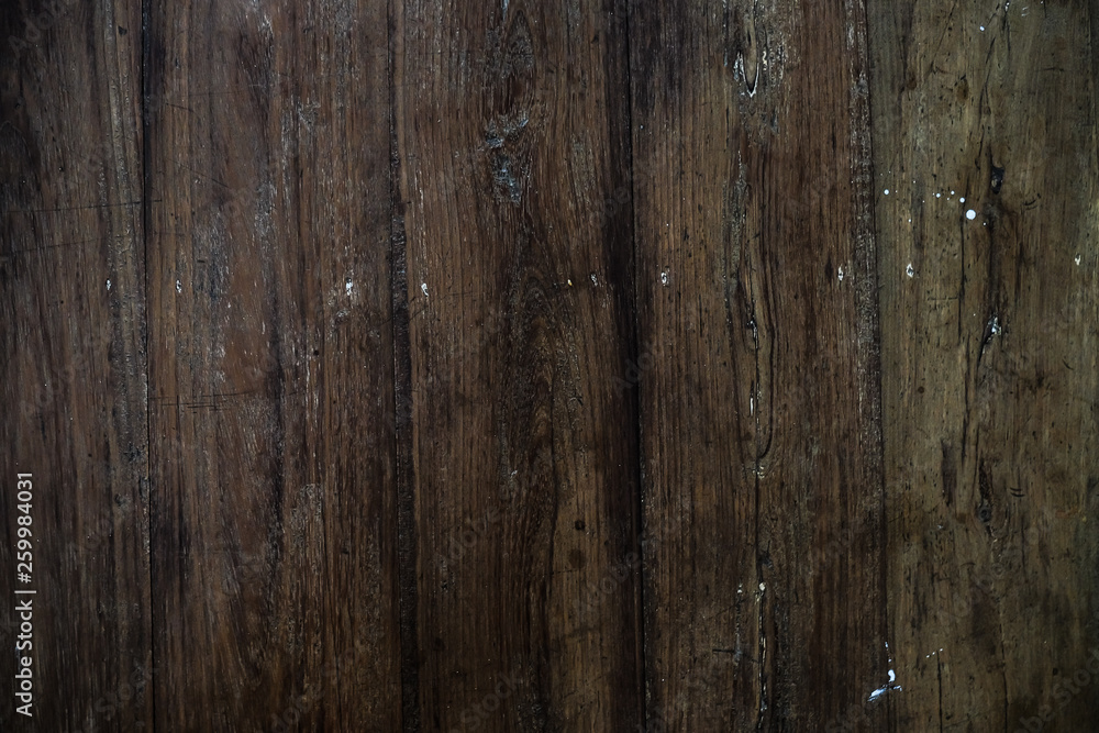 Naklejka premium Abstract dark brown wood texture