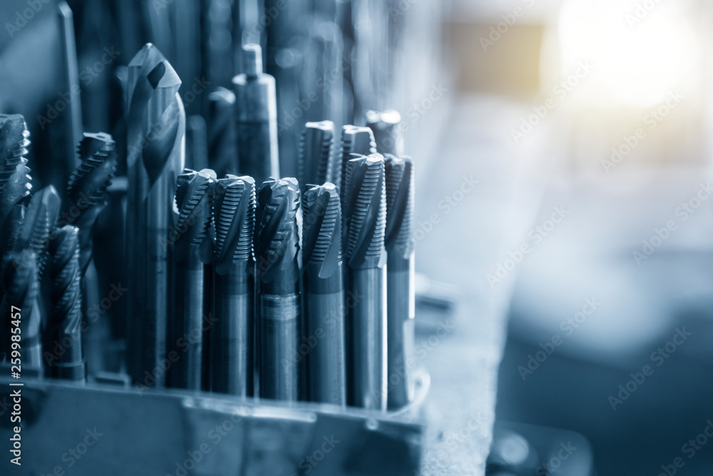 The group of cutting tool for CNC machine such as solid flat ,ball and radius endmill tool.The milling cutting tool and equipment. The group of cutting tool for CNC machine such as solid flat ,ball and radius endmill tool.The milling cutting tool and equipment.