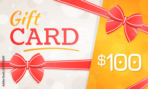 Gift Card, gift voucher - 100 dollars