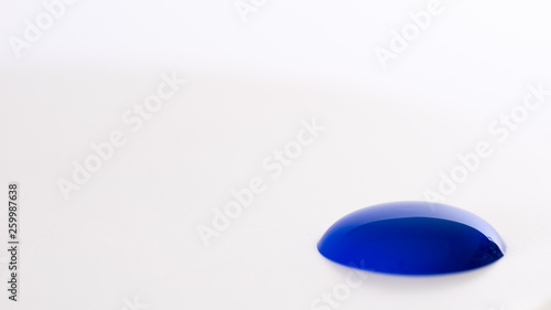 Blue Paint Blob