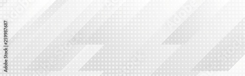 Light grey abstract technology header banner