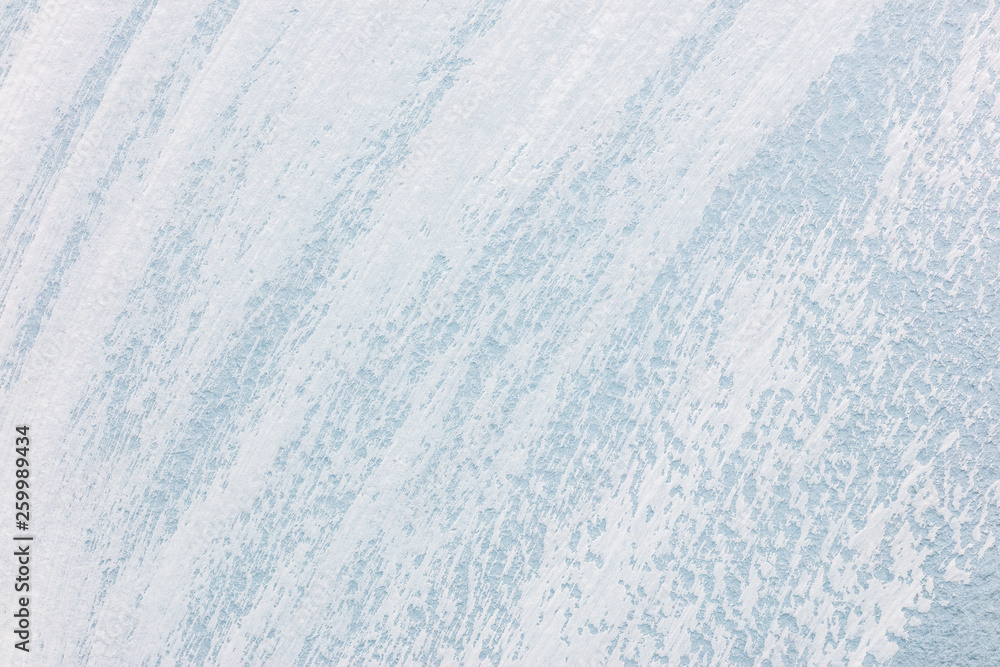 Obraz premium white hand paint background texture with brush strokes on paper