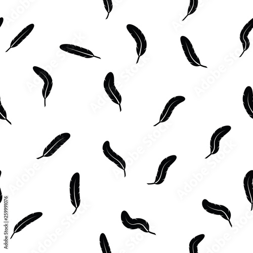 feather seamless pattern background icon.