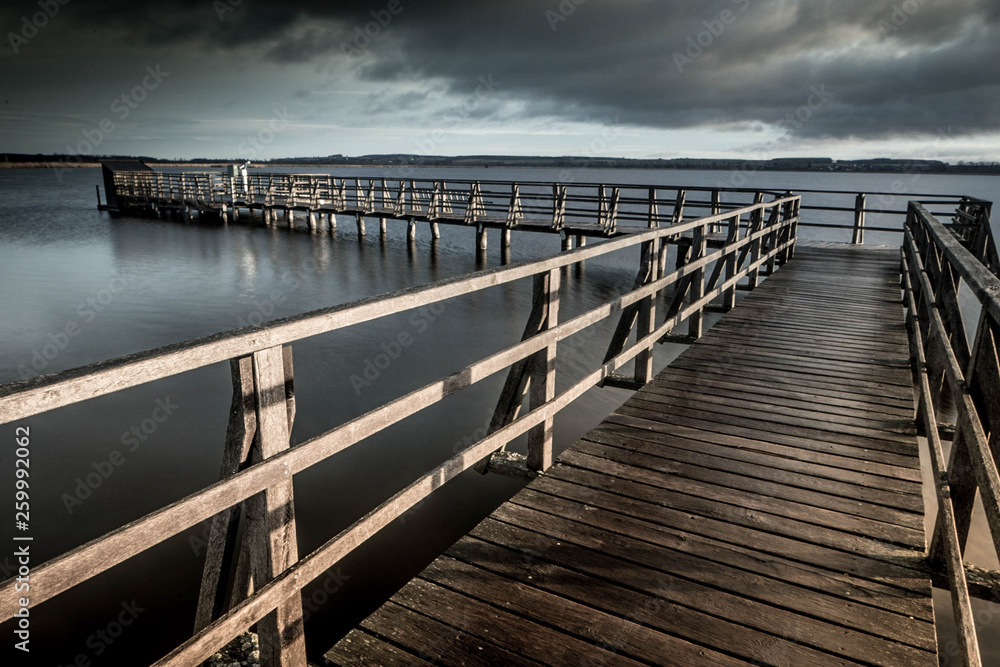 Obraz premium Steg Federsee