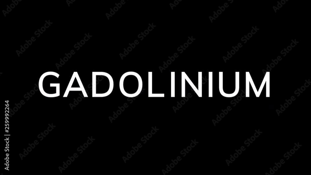 From the Glitch effect arises Element of periodic table GADOLINIUM. Then the TV turns off. Alpha channel Premultiplied - Matted with color black From the Glitch effect arises Element of periodic table GADOLINIUM. Then the TV turns off. Alpha channel Premultiplied - Matted with color black