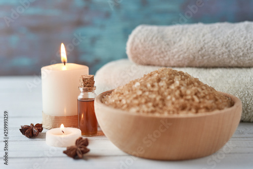 Spa and cosmetic treatment composition