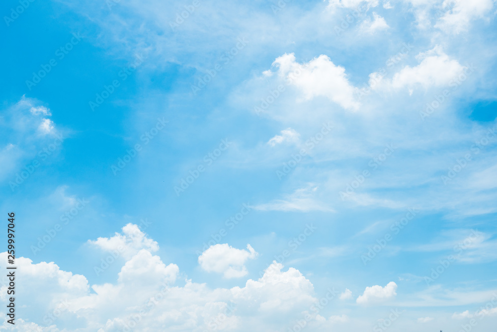 Obraz premium clear blue sky background,clouds with background.