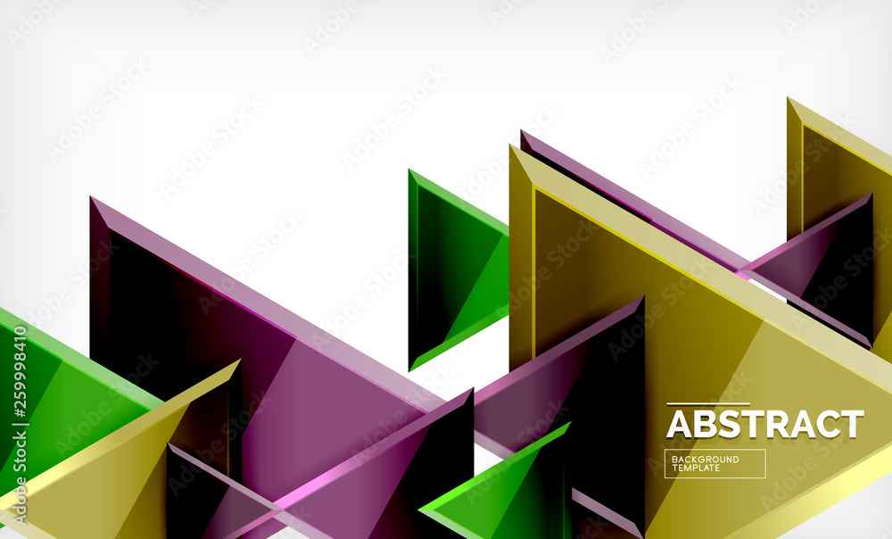 Tech futuristic geometric 3d shapes, minimal abstract background Tech futuristic geometric 3d shapes, minimal abstract background
