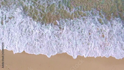 Amazing Greek Ionian beach drone footage