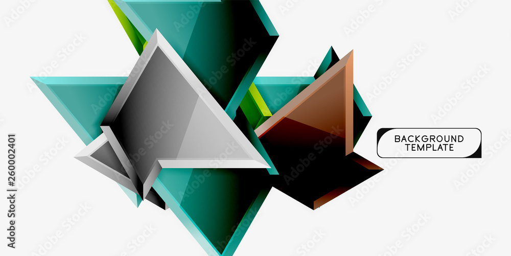 Bright colorful triangular poly 3d composition,abstract geometric background, minimal design, polygonal futuristic poster Bright colorful triangular poly 3d composition,abstract geometric background, minimal design, polygonal futuristic poster