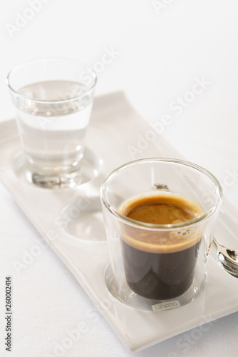 Fototapeta Naklejka Na Ścianę i Meble -  espresso on the white