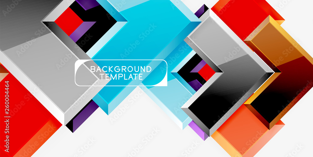 Glossy arrows background Glossy arrows background