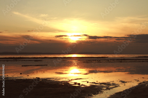 Abendrot am Bodensee