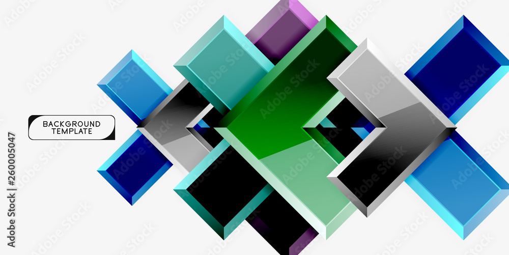 Abstract arrows composition background