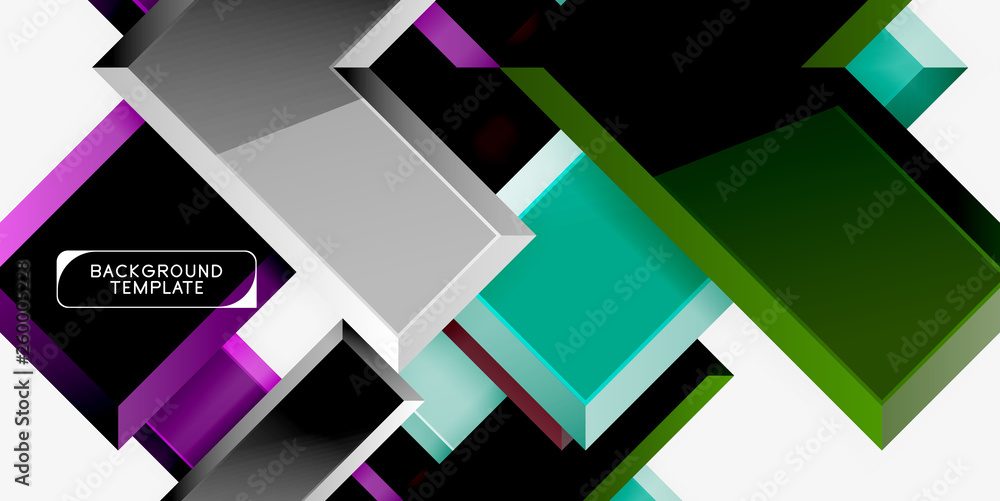 Abstract arrows composition background Abstract arrows composition background