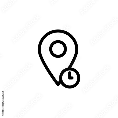 Location, placeholder, vector icon. Can be used for web and mobile. Navigation and map vector icon