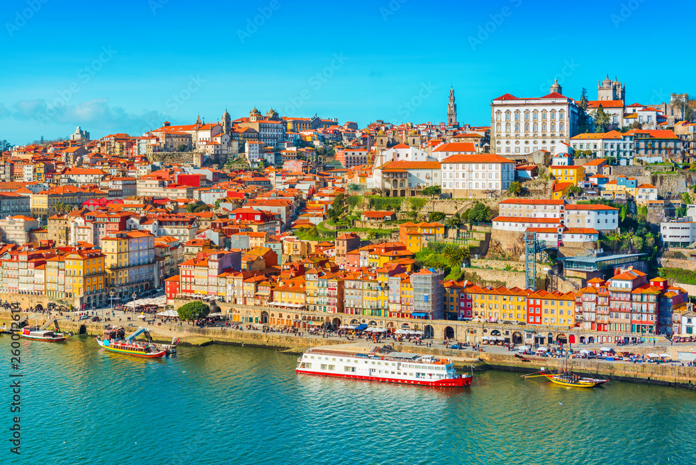 Cityscape of Porto (Oporto), Portugal