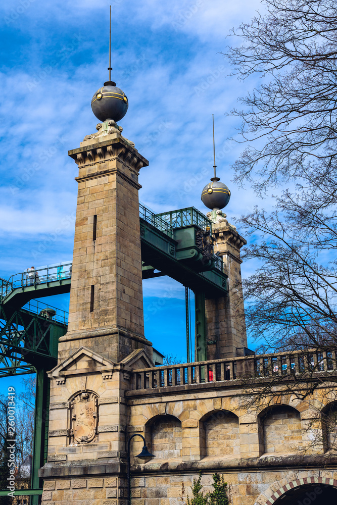 Fototapeta premium Boat lift Henrichenburg in Germany