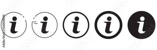 ICÔNE INFORMATION ROND