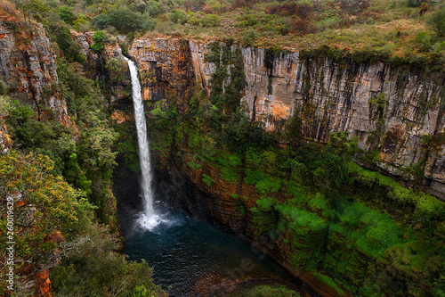 Mac Mac falls in the Sabie area  Panorama route  Mpumalanga  South Africa.