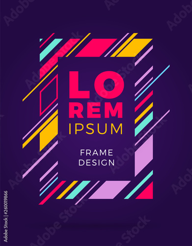 Cover modern abstract design template.