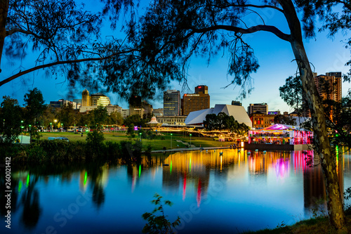 Bild auf Leinwand Adelaide city
