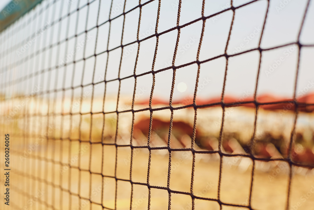 Background of the volleyball net on the beach. Background of the volleyball net on the beach.