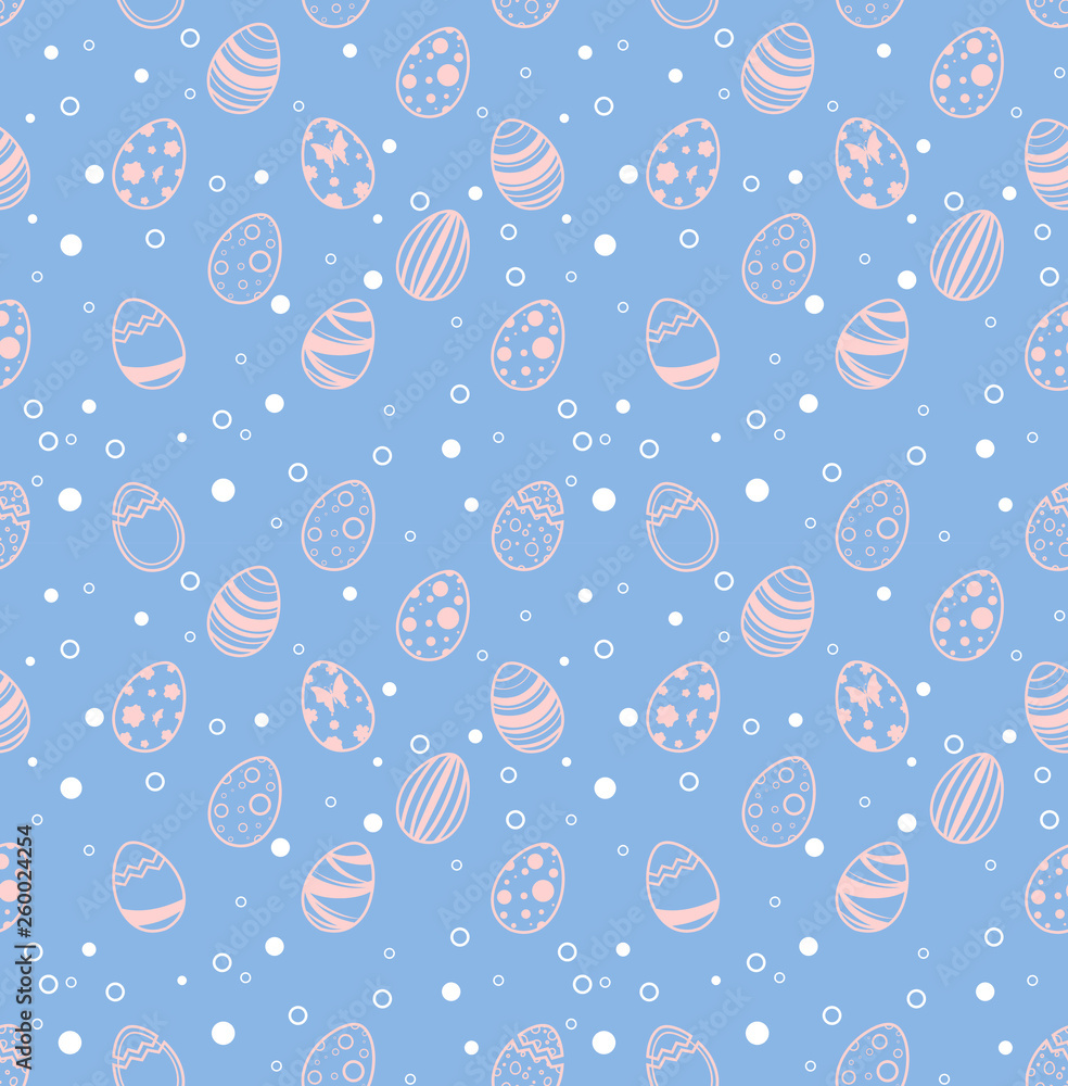 Fotografie Easter egg seamless pattern