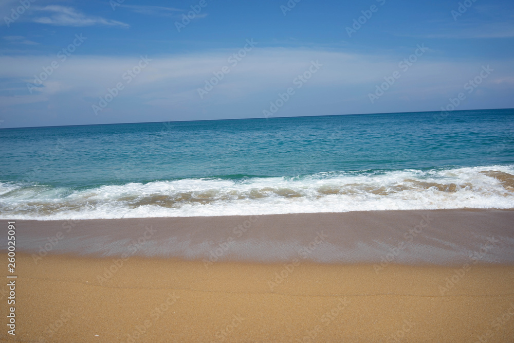 Backgrounds Water wave sea beach Phuket Thailand