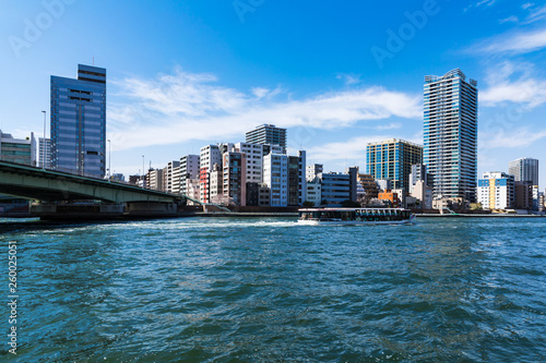 (東京都ｰ都市風景)ウォーターフロント新川沿いの風景１１ © moarave