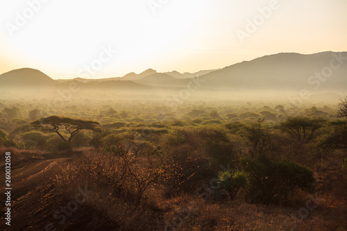 Sunrise Tsavo West Kenya
