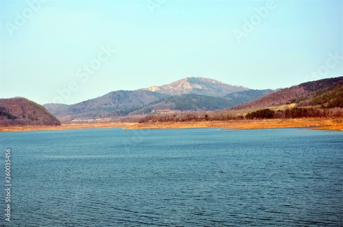 Lake near Dalian, China.