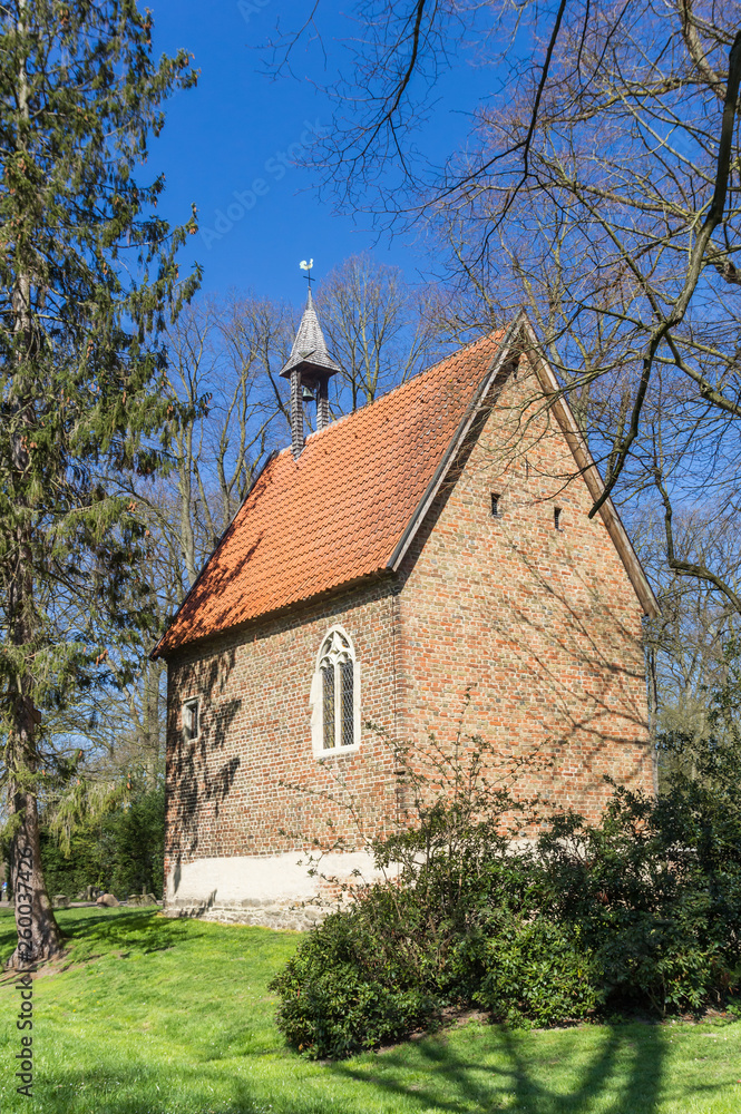 Little chapel at the Burg Vischering in Ludinghausen, Germany Little chapel at the Burg Vischering in Ludinghausen, Germany