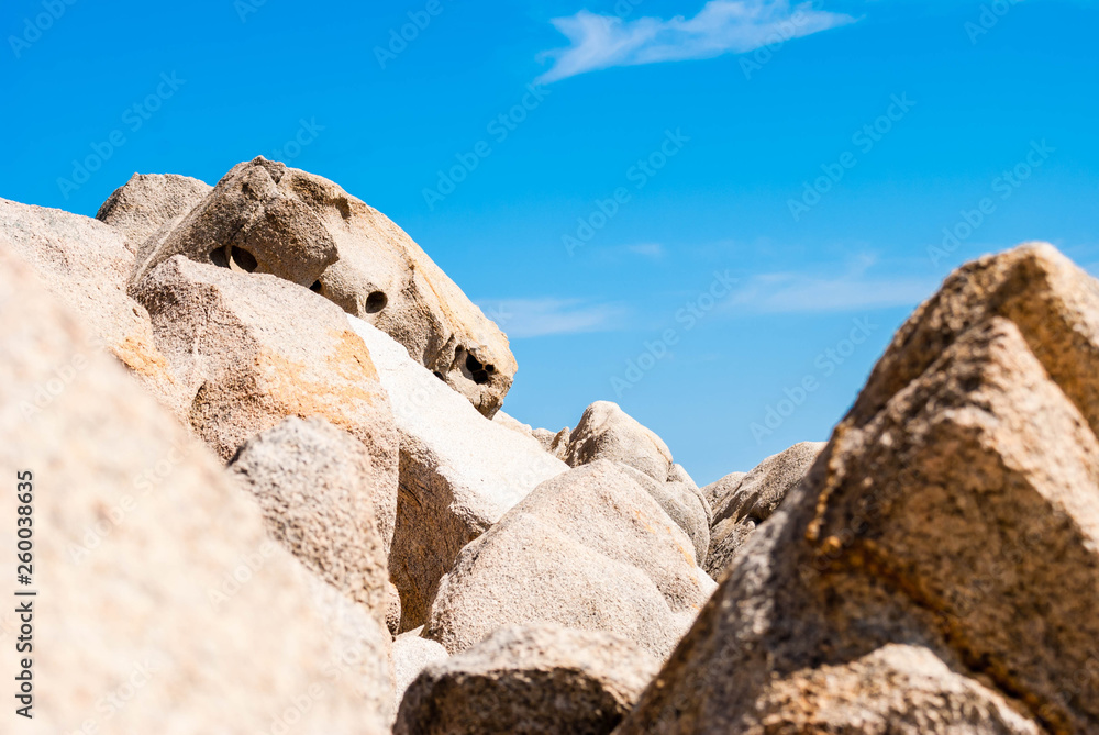 Fototapeta premium rocks and sky