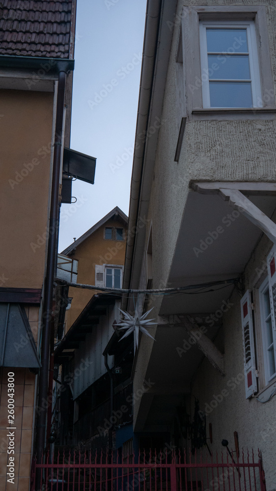 Vintage German alley