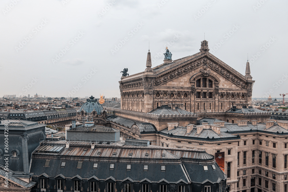 Paris roof