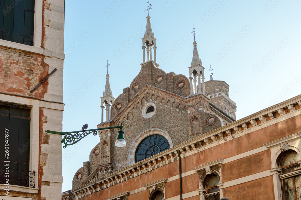 The Basilica di Santa Maria Gloriosa dei Frari in Venice