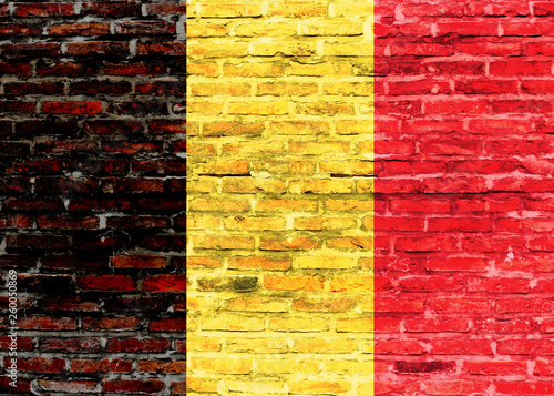 Flaga Belgii - graffii #260050869