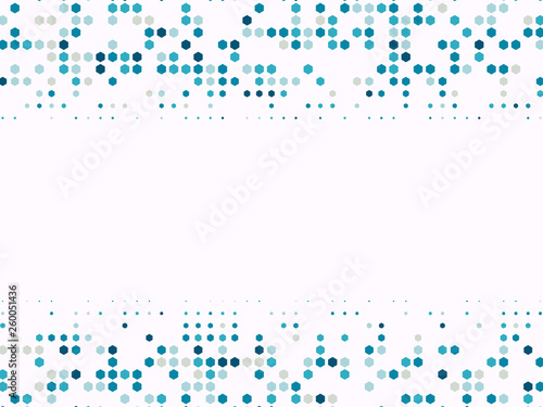 Halftone dots background. Geometrical pattern with circles. Vector illustration