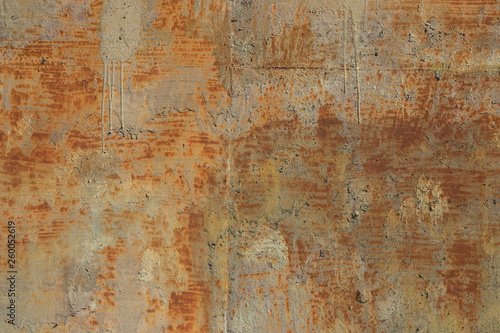 rusty metal texture background. © toxicoz