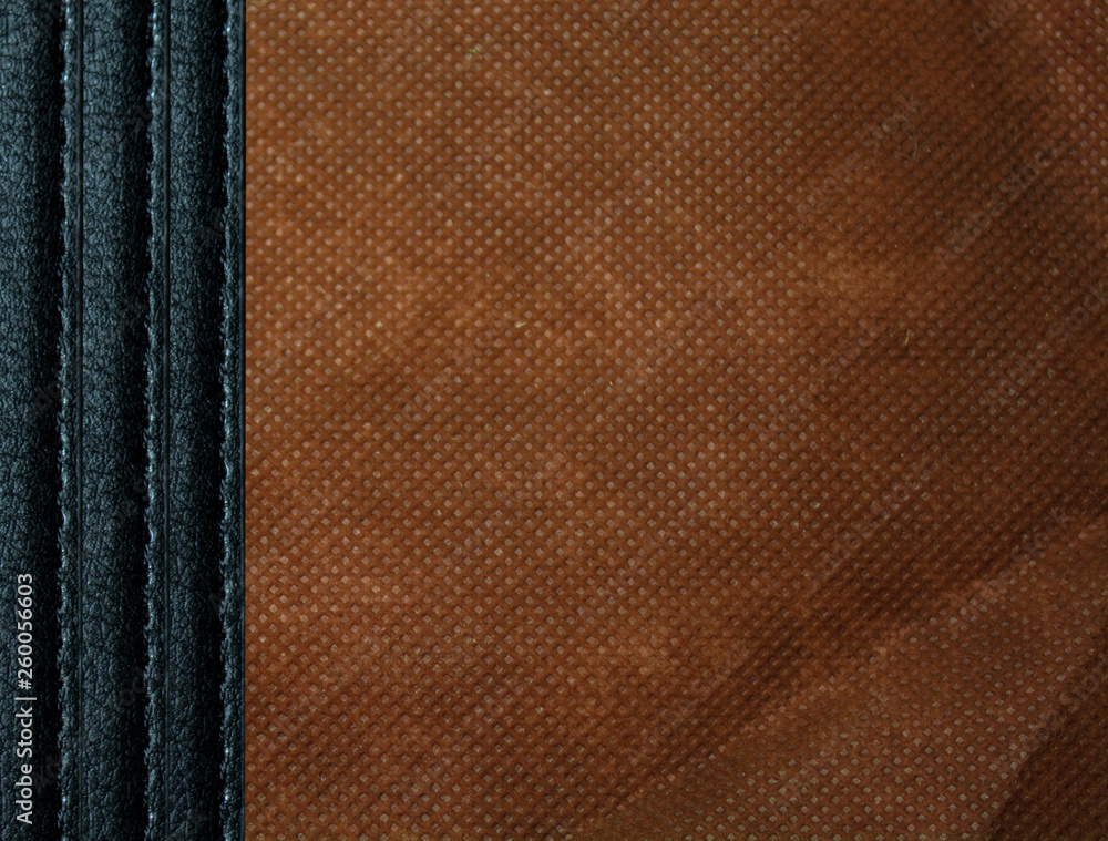 custom made wallpaper toronto digitalLeather background with fabric texture in natural brown