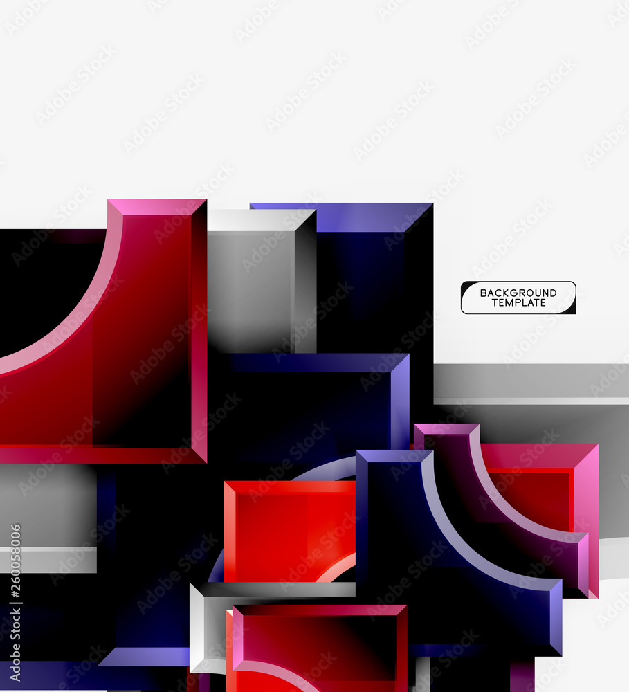 Geometric shapes abstract background Geometric shapes abstract background