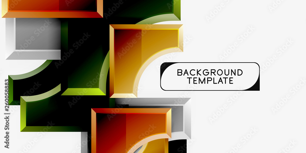 Geometric shapes abstract background Geometric shapes abstract background