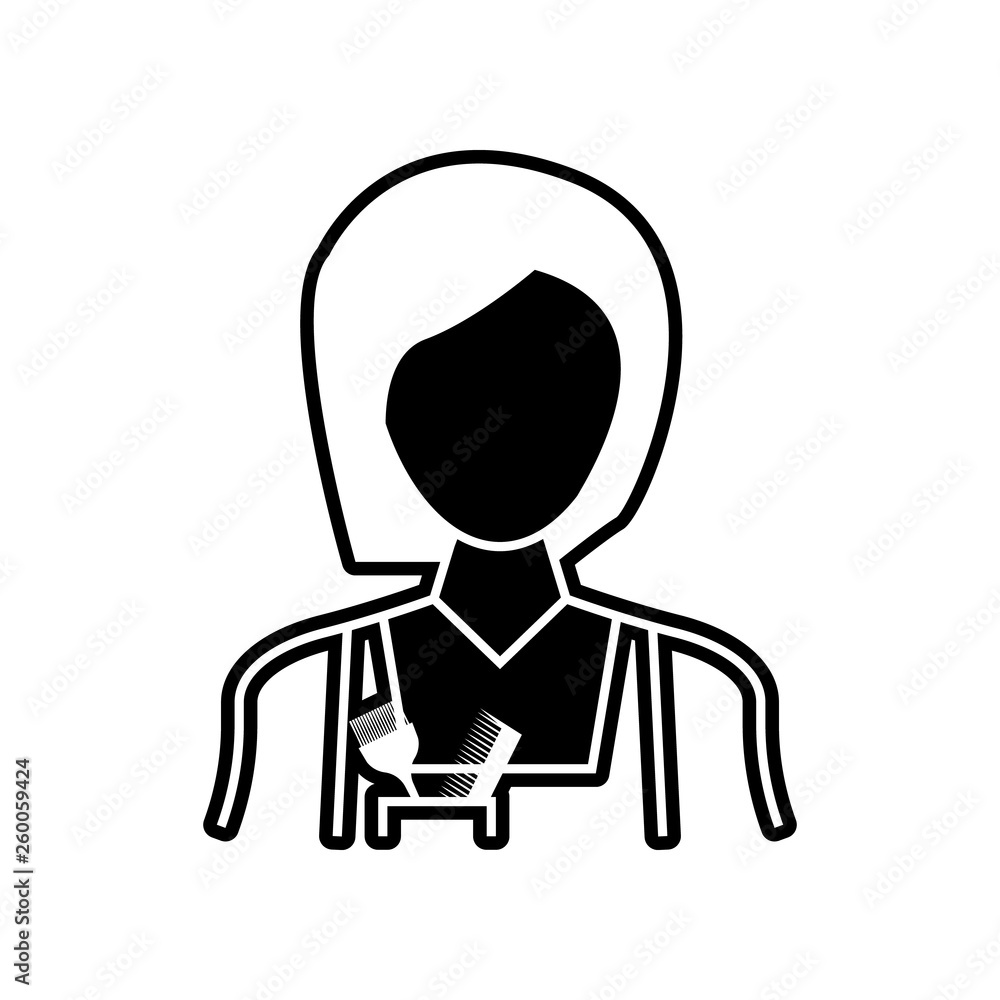 the hairdresser icon. Element of Proffecions for mobile concept and web apps icon. Glyph, flat icon for website design and development, app development the hairdresser icon. Element of Proffecions for mobile concept and web apps icon. Glyph, flat icon for website design and development, app development