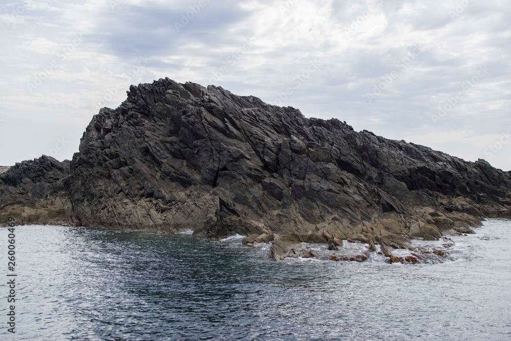 Panorama of the Asinara Island in Sardinia Panorama of the Asinara Island in Sardinia