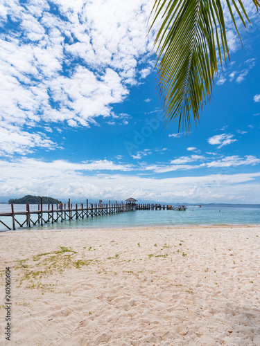 Beach on the Manukan Island, Sabah, Malaysia
