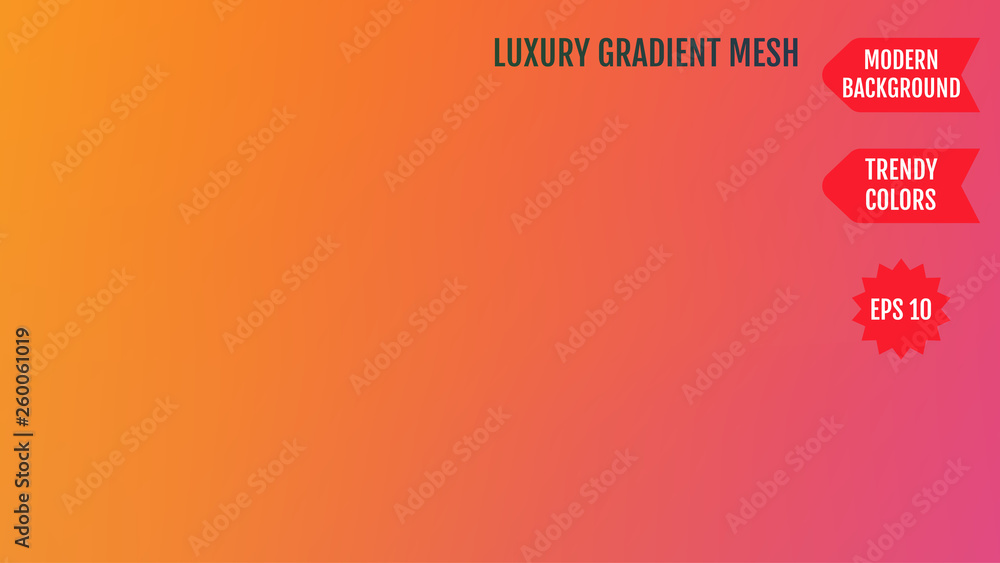 Obraz premium Bright neon mesh gradient background. Smooth modern colors with light. Trendy concept for your graphic design, banner, poster, user interface or mobile app.